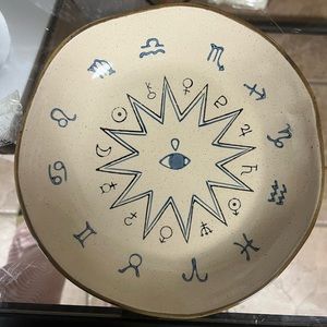 BUY 1 GET  the second  50% OFF Zodiac ceramic plate